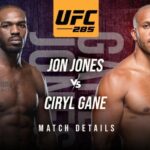 Ciryl Gane vs Jon Jones